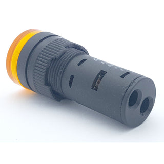 Panel Mount 12V LED, Multiple Colors - 0.47" (16mm) Mounting Hole Large Series