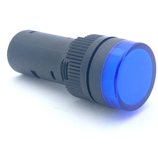 Panel Mount 12V LED, Multiple Colors - 0.47" (16mm) Mounting Hole Large Series