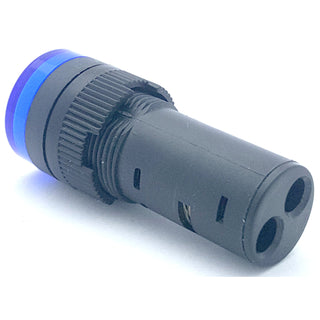 Panel Mount 12V LED, Multiple Colors - 0.47" (16mm) Mounting Hole Large Series