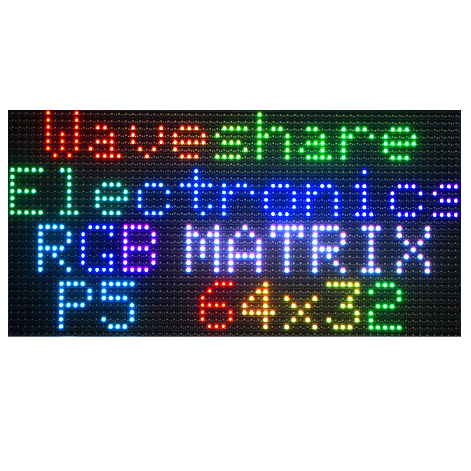 Computer Screen Rgb Matrix 64x32 Color LED Matrix Screen (RGB) for Arduino or Raspberry Pi