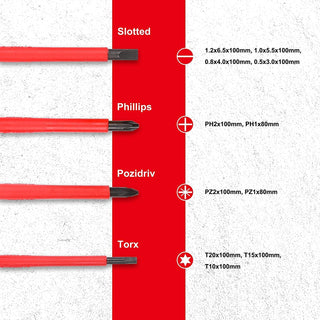 Hurricane Electricians Screwdriver Set