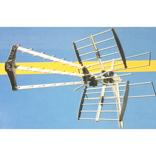 VHF/UHF HDTV 60 Mile Fringe Yagi Antenna