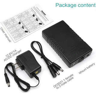 USB Portable Charger 12000mAh + 12v Output