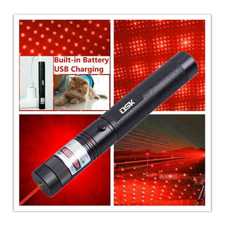 Red 650nm Laser Pointer Laser Rechargable - 1mW