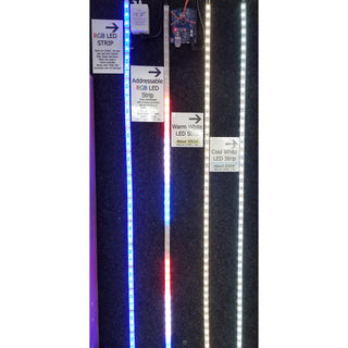 Addressable RGB LED Strip (16 Feet, 5V) WS2812B