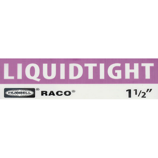 Hubbell RACO 1.5 Inch Liquid-Tight Fitting