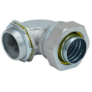 Hubbell RACO 1.5 Inch 90 Degree Liquid-Tight Fitting