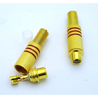 RCA Jack Red/Gold Solder