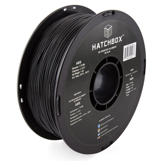 ABS 1.75mm 3D Printer Filament - Black