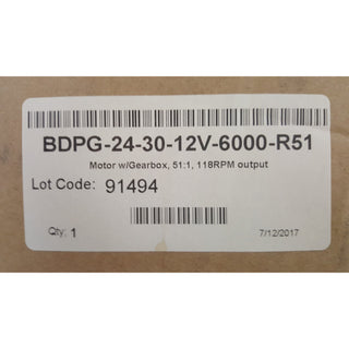 Gear Motor - 12V DC - 6000RPM