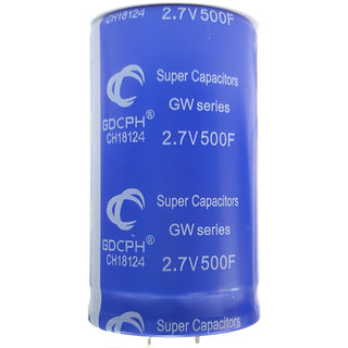 500F (500 Farad) 2.7V Super Capacitor