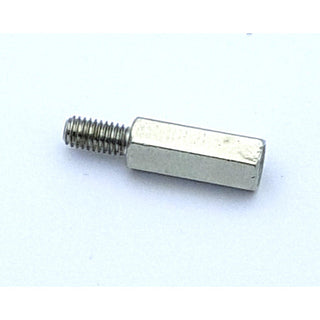 Brass Standoff Silver M3x12mm Male