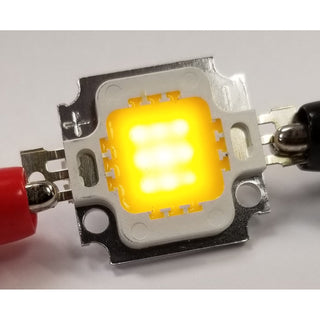 10 Watt Amber LED 12VDC (Yellow)