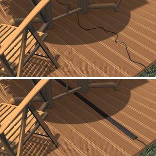 6ft Floor Cord Cable Cover - Anti-trip