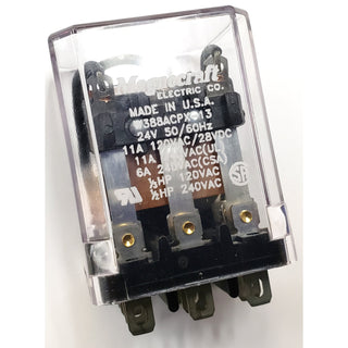 24V AC Coil Relay - 3PDT - 11A 240V AC