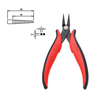 Pointed Nose Pliers - With Teeth - PN-2001