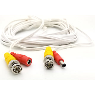 Security Camera Cable 25 foot CCTV (BNC and Power)