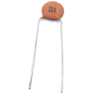 0.1uF 50V Ceramic Disc Capacitor - XICON 104