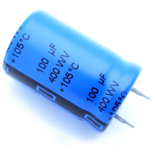 100uF 400 Volt Electrolytic Capacitor