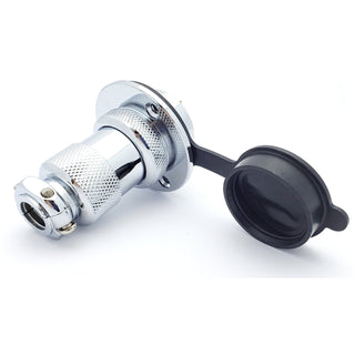4 Pin Mic Connector Male/Female Pair - Extra Large - 20A 300V HEAVY DUTY GX25 M25
