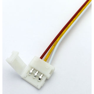 RGB LED Strip 3 Pin Snap Connector To 3 Pin Snap Connector