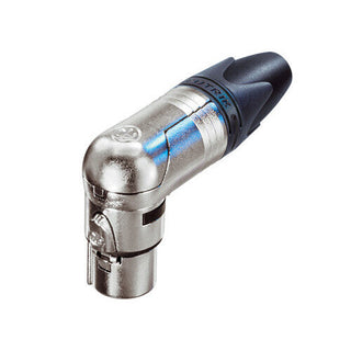 NEUTRIK XLR Female 3 Pin Right Angle Connector (RX Series)