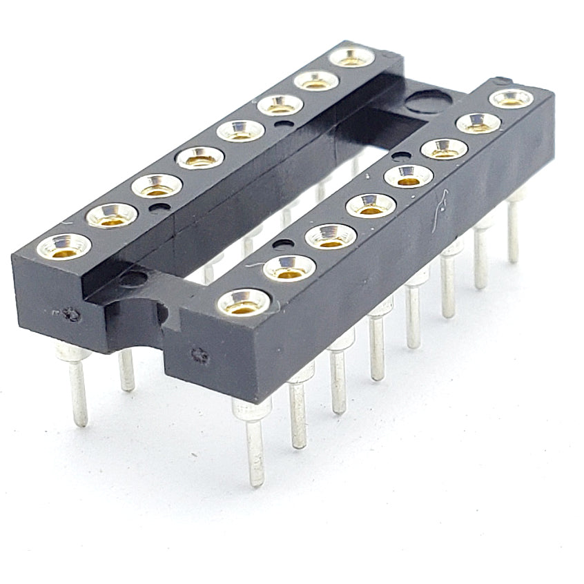 Internal Pin Socket 16 Pin Machined Pin IC Socket