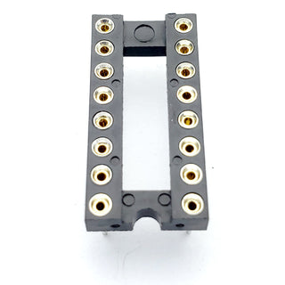 16 Pin Machined Pin IC Socket