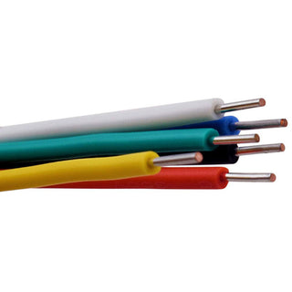 22AWG Solid Pre-tinned Hookup Wire 6-Pack 33Ft each (Red, Black, Yellow, Green, Blue, White)