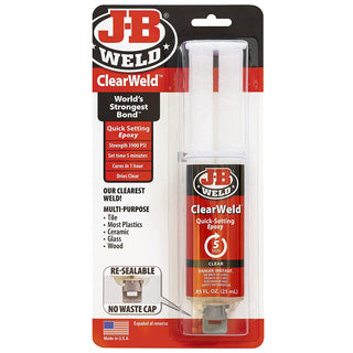 J-B Weld ClearWeld 5 Minute Epoxy