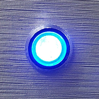 Panel Mount 12V LED, Multiple Colors - Small Series - 0.23" (6mm) Mounting Hole