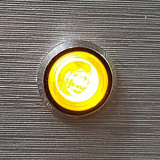 Panel Mount 12V LED, Multiple Colors - Small Series - 0.23" (6mm) Mounting Hole