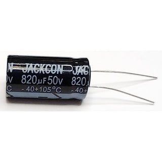 820uF 50 Volt Electrolytic Capacitor