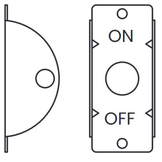 Toggle Switch Guard Plate - Multi Position - With Safety Lockout Holes