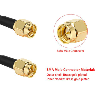 SMA Male to SMA Male Cable 3FT, RG316