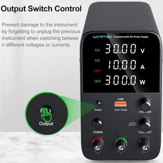 Benchtop Power Supply 10A 0-30V 0-10A W/ USB