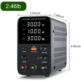 Benchtop Power Supply 10A 0-30V 0-10A W/ USB