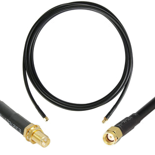 RP-SMA Male to RP-SMA Female Cable 10FT, LMR-240