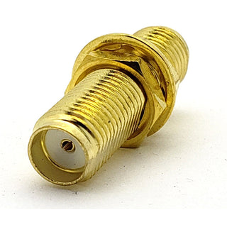 SMA Female - Female Bulkhead Panel Mount Coupler