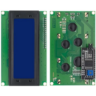 20x4 Character LCD Display - With I2C Backpack (D62)