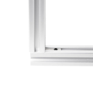 Silver Extruded Aluminum Rails - X Beam Style - 48" long 20mm x 20mm