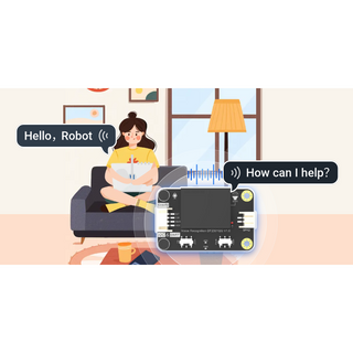 AI Offline Language Learning Voice Recognition Sensor - Arduino, Raspberry Pi, ESP32 - I2C UART