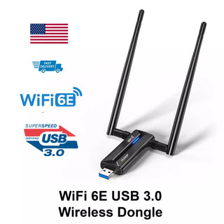 WiFi 6E USB WiFi Adapter - USB 3.0