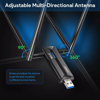 WiFi 6E USB WiFi Adapter - USB 3.0