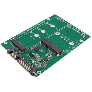 SATA NGFF M.2 B+M Key or mSATA SSD to SATA III 3 Adapter Card