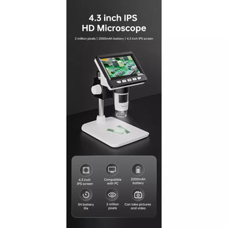 Microscope Magnifier With LCD & USB Output