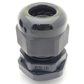 Large Waterproof Cable Gland, Strain Relief And Cord Grip - 0.89" Mounting Hole - PG16