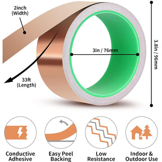 Conductive Copper Tape 2" Width