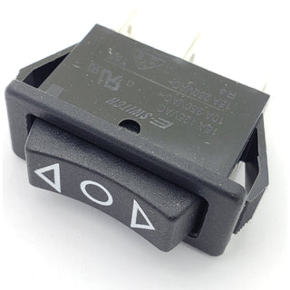 Rocker Switch - 10A 250V SPDT On-Off-On No Lamp