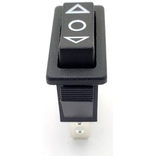 Rocker Switch - 10A 250V SPDT On-Off-On No Lamp